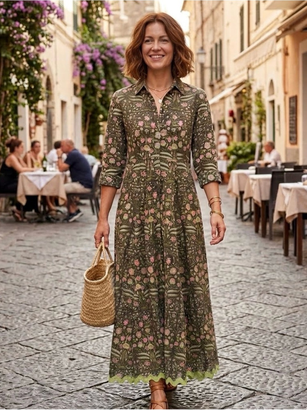 Juliet Dunn long sleeve maxi, size 1 (XS/S)